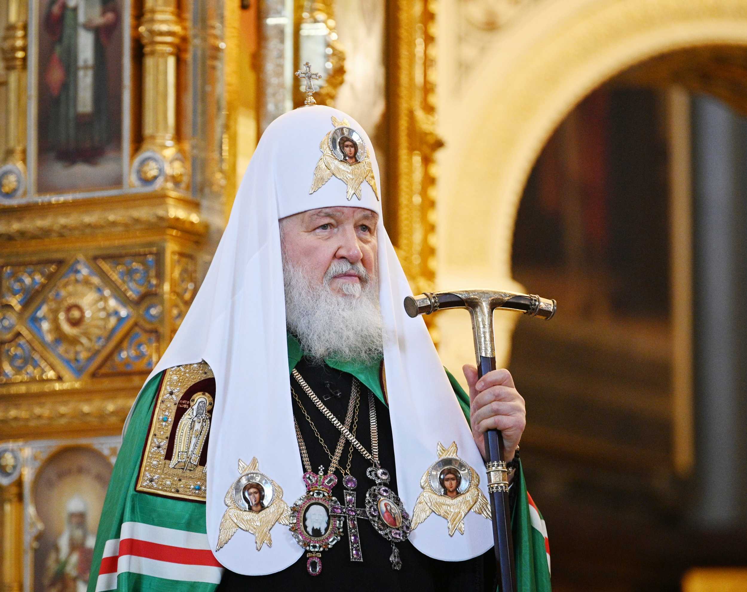Патриарх Кирилл заявил, что далёк от пацифизма